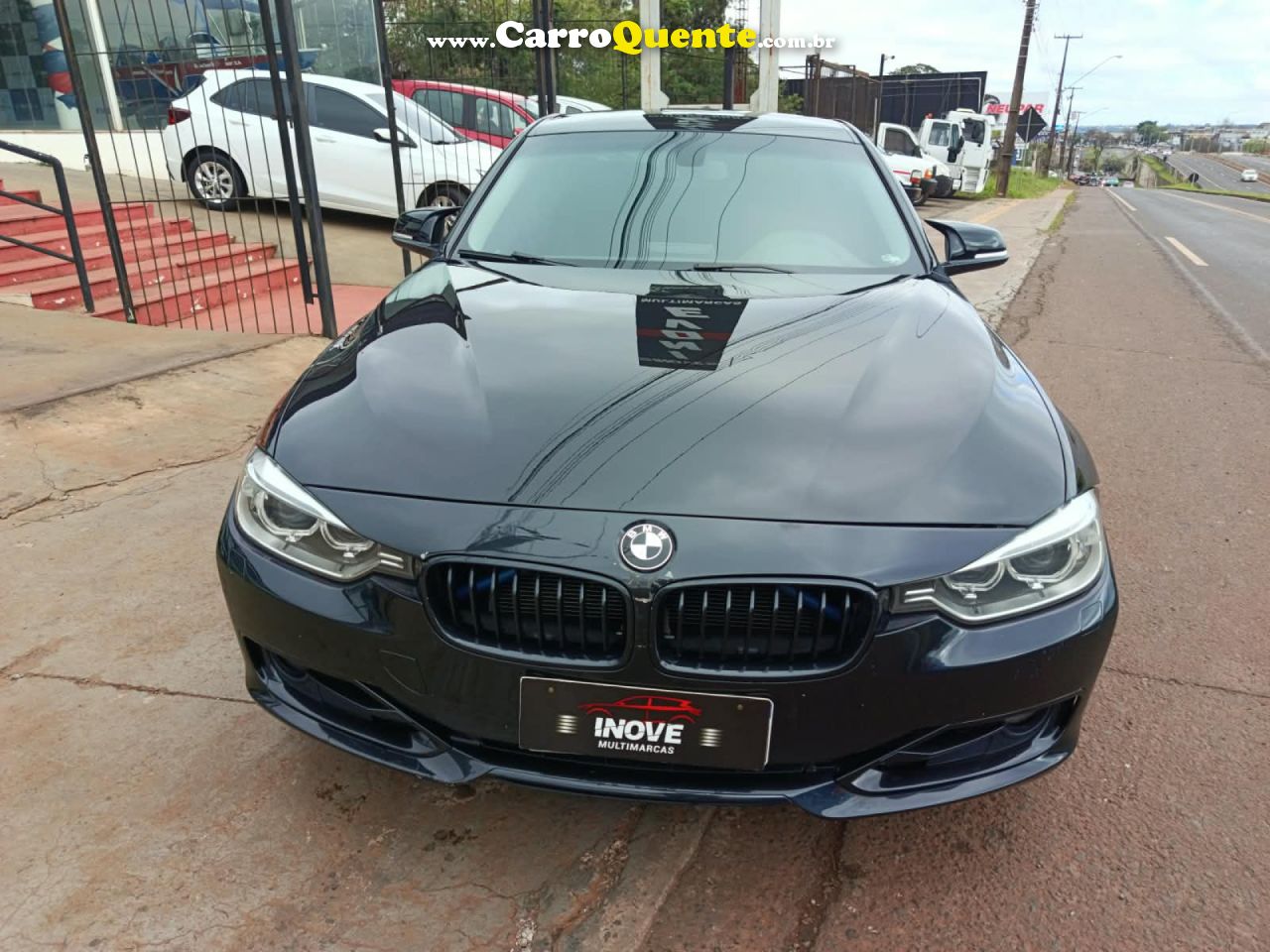 BMW   320IA 2.0 TURBOACTIVEFLEX 16VGP  4P   PRETO 2015 2.0 GASOLINA - Loja