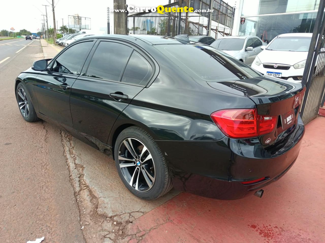 BMW   320IA 2.0 TURBOACTIVEFLEX 16VGP  4P   PRETO 2015 2.0 GASOLINA - Loja