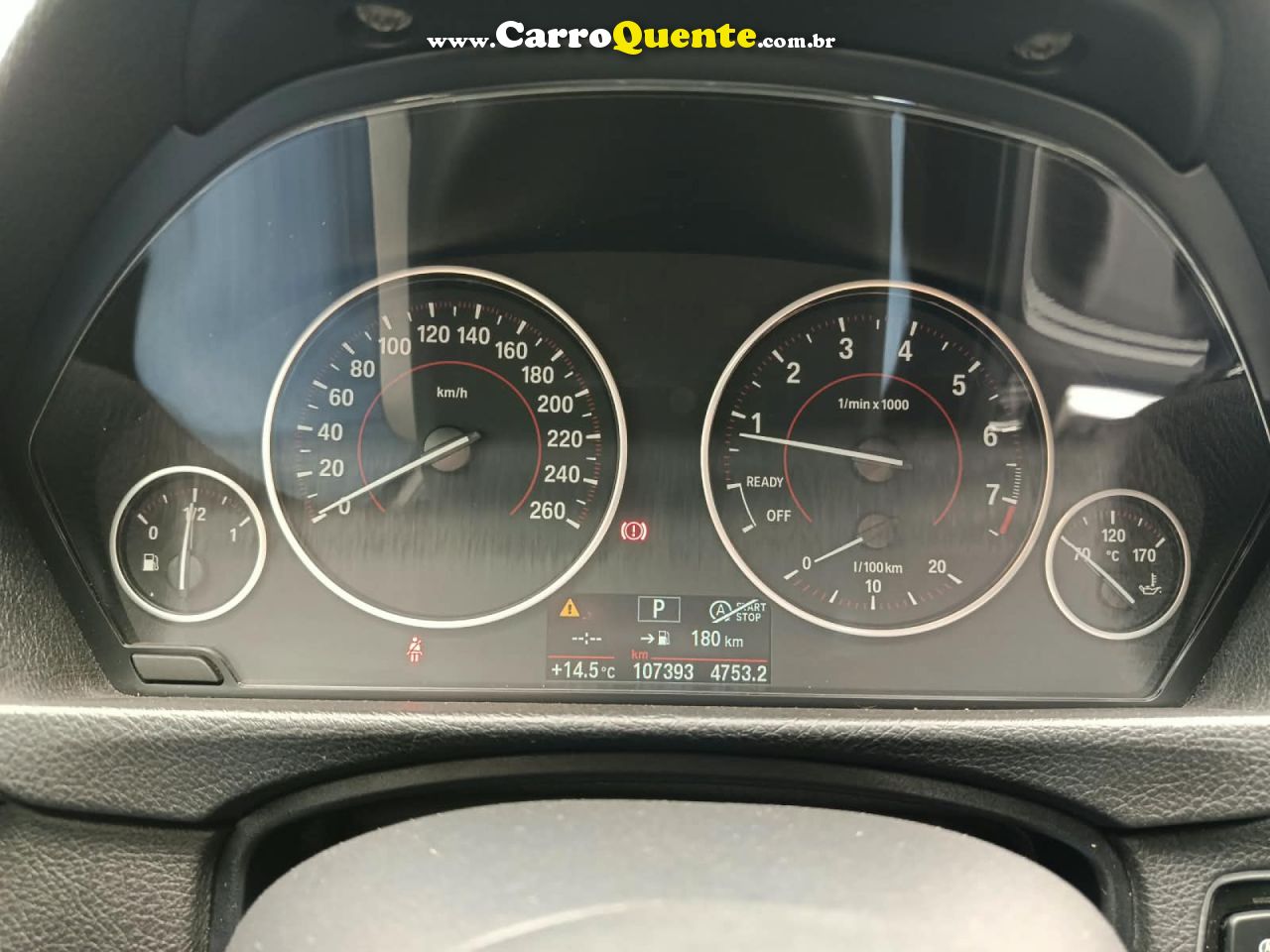 BMW   320IA 2.0 TURBOACTIVEFLEX 16VGP  4P   PRETO 2015 2.0 GASOLINA - Loja