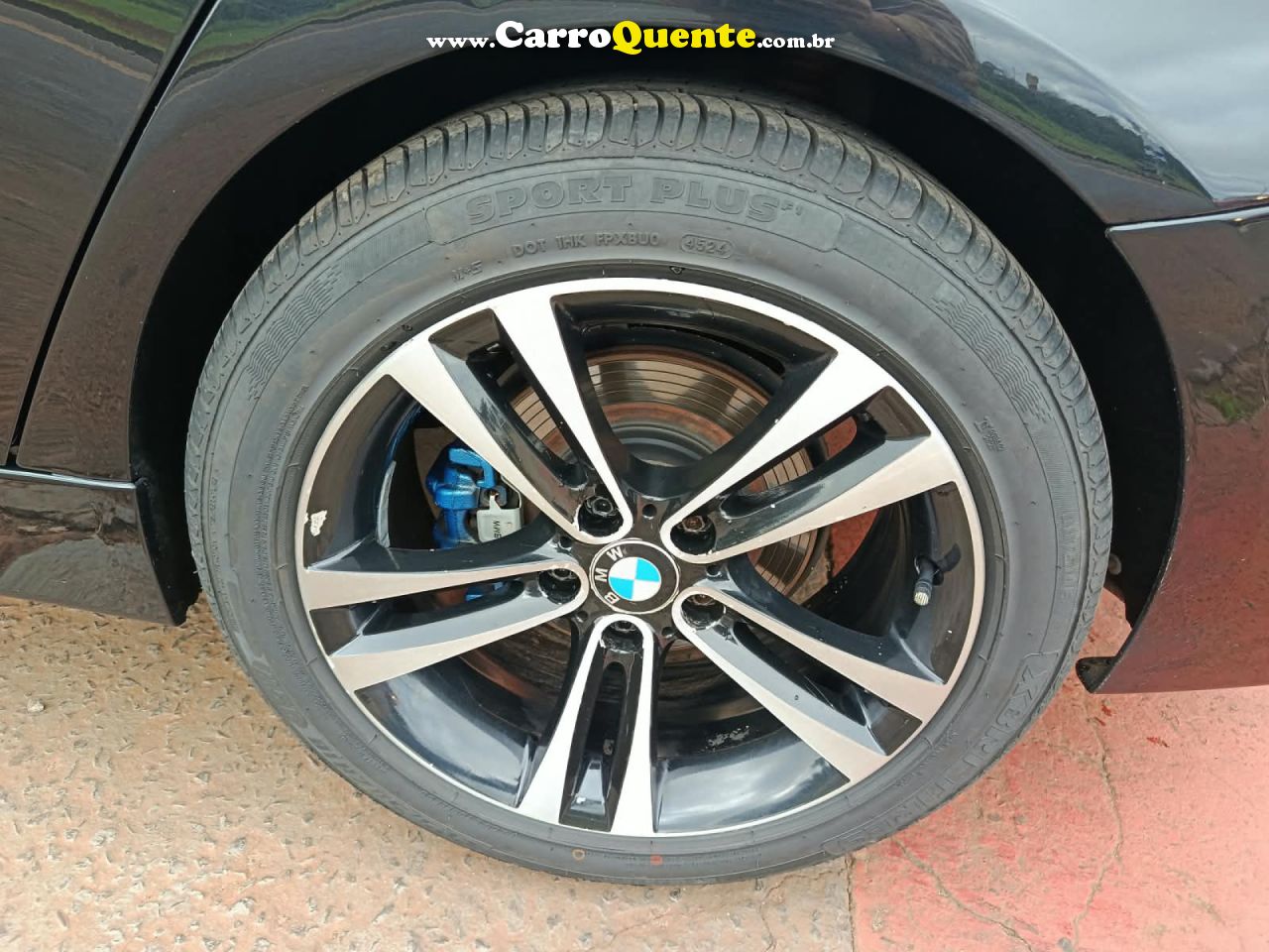 BMW   320IA 2.0 TURBOACTIVEFLEX 16VGP  4P   PRETO 2015 2.0 GASOLINA - Loja