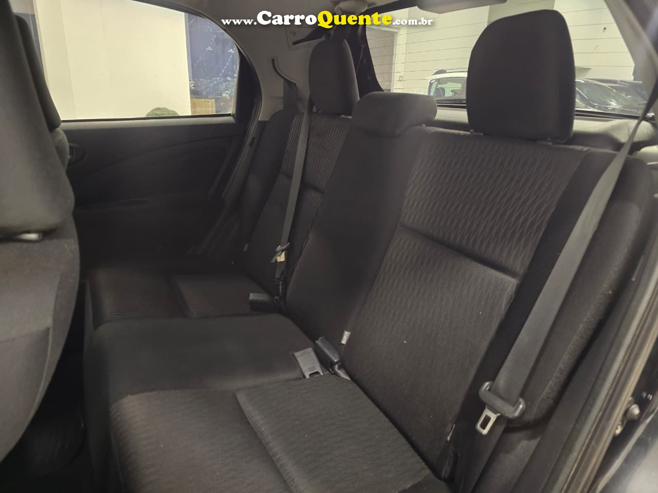 TOYOTA   ETIOS X 1.3 FLEX 16V 5P MEC.   PRETO 2018 1.3 FLEX - Loja