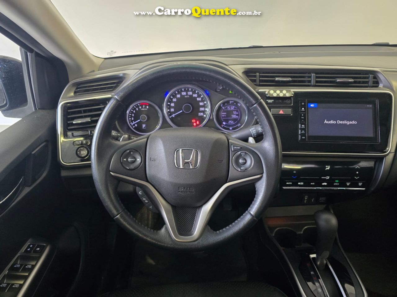 HONDA   CITY SEDAN EX 1.5 FLEX 16V 4P AUT.   PRETO 2019 1.5 FLEX - Loja