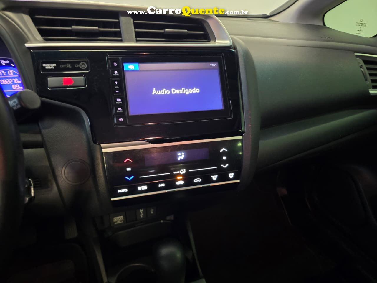 HONDA   FIT EXSEX 1.5 FLEXFLEXONE 16V 5P AUT.   PRETO 2019 1.5 GASOLINA - Loja