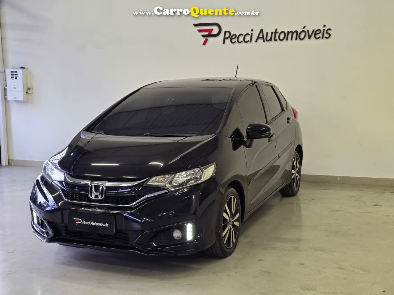 HONDA   FIT EXSEX 1.5 FLEXFLEXONE 16V 5P AUT.   PRETO 2019 1.5 GASOLINA - Loja