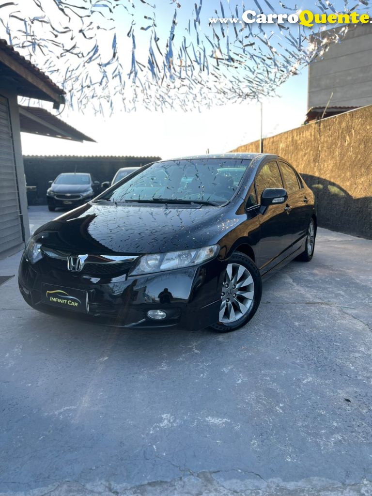 HONDA   CIVIC SED. LXL LXL SE 1.8 FLEX 16V AUT.   PRETO 2011 1.8 FLEX - Loja