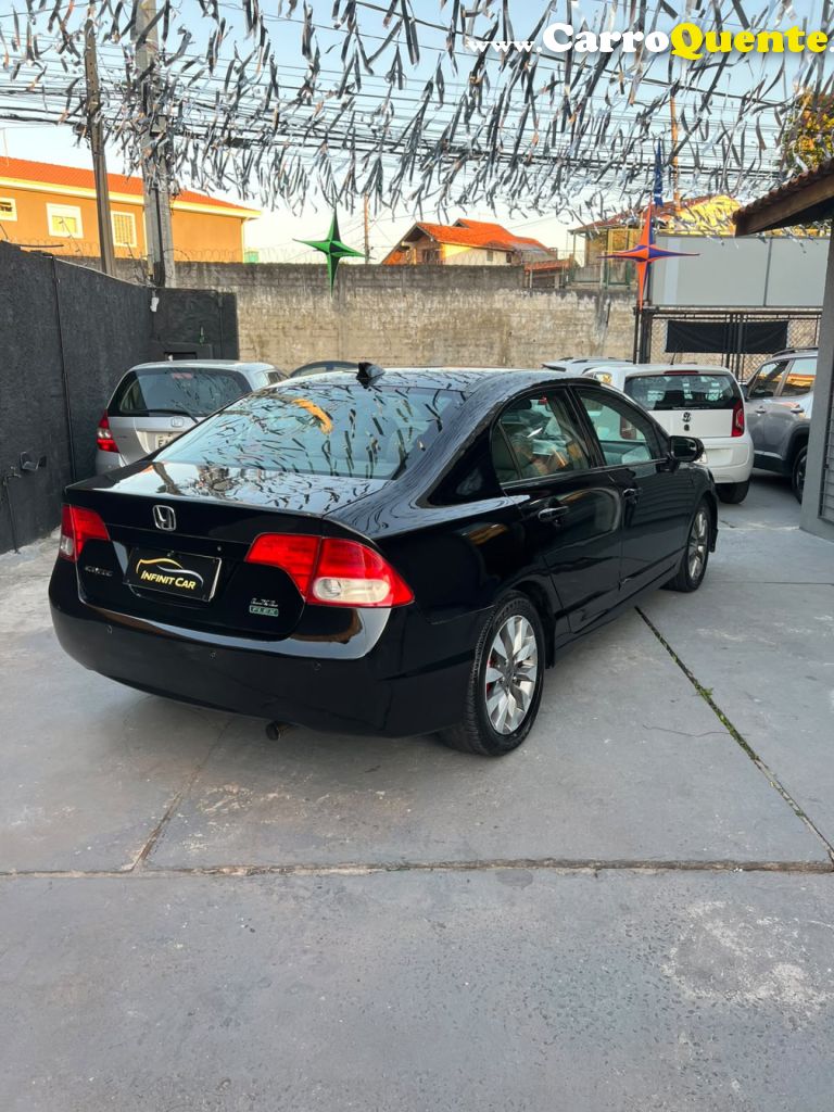 HONDA   CIVIC SED. LXL LXL SE 1.8 FLEX 16V AUT.   PRETO 2011 1.8 FLEX - Loja