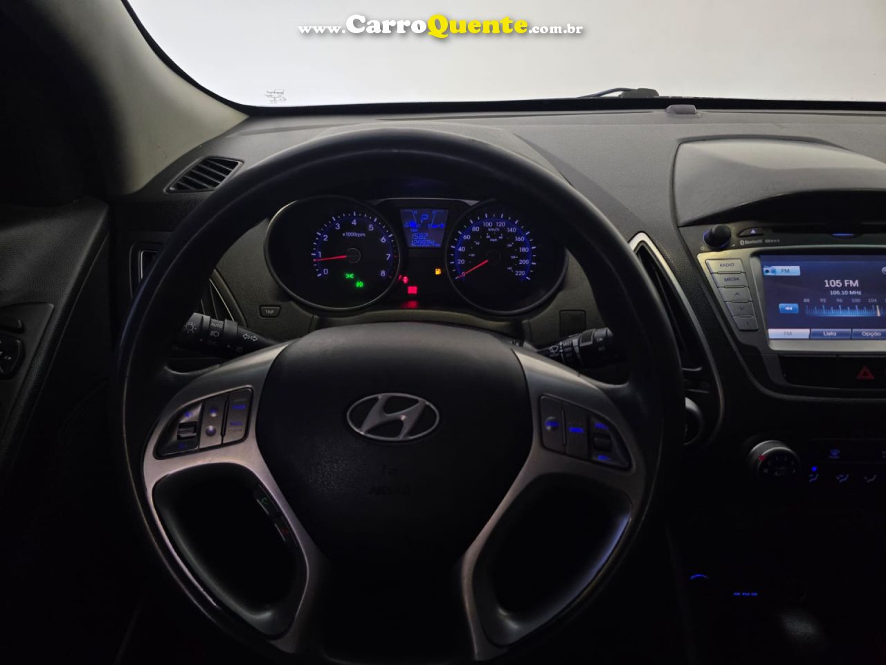 HYUNDAI   IX35 2.0 16V 2WD FLEX AUT.   BRANCO 2016 2.0 FLEX - Loja