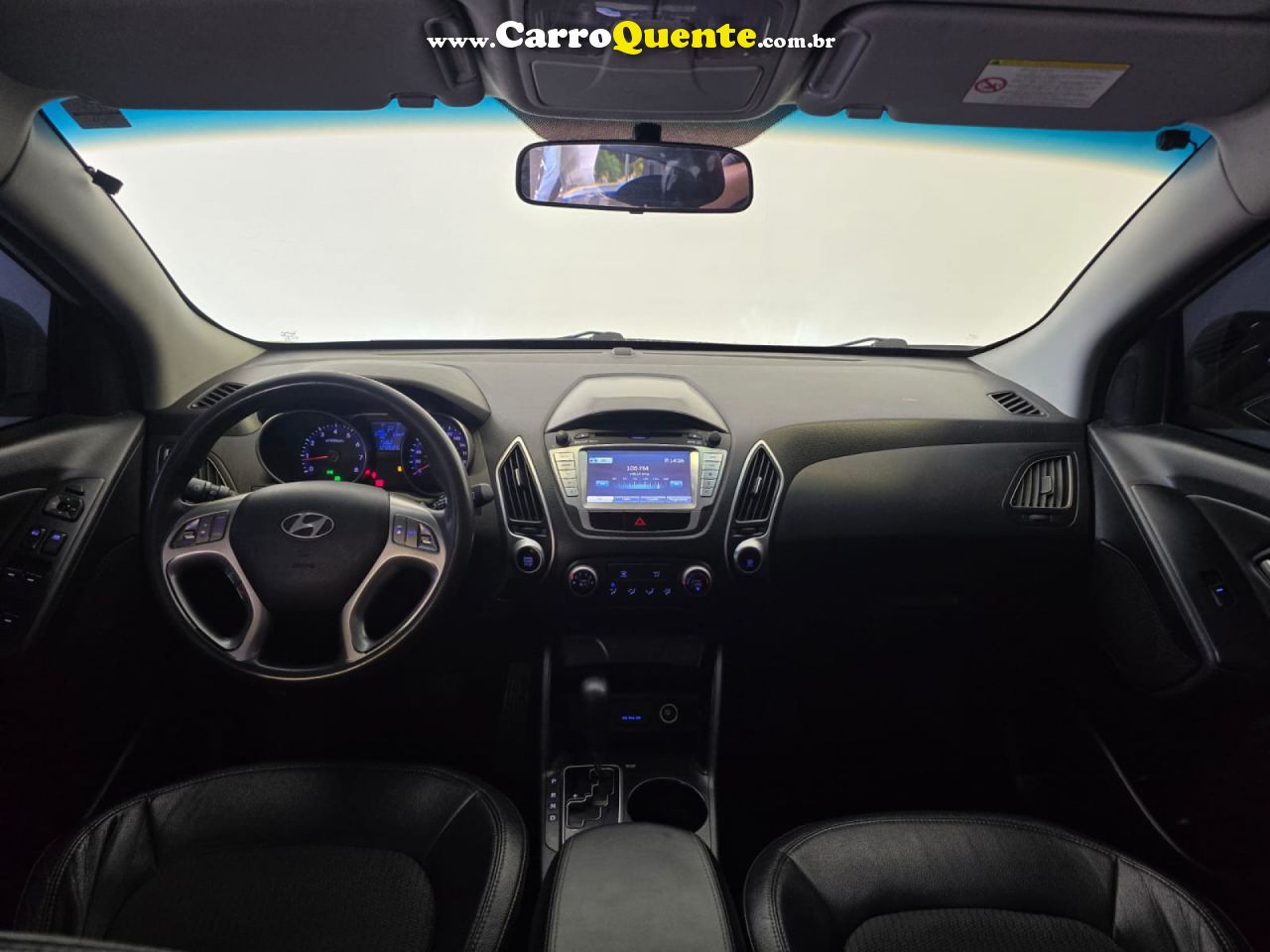 HYUNDAI   IX35 2.0 16V 2WD FLEX AUT.   BRANCO 2016 2.0 FLEX - Loja