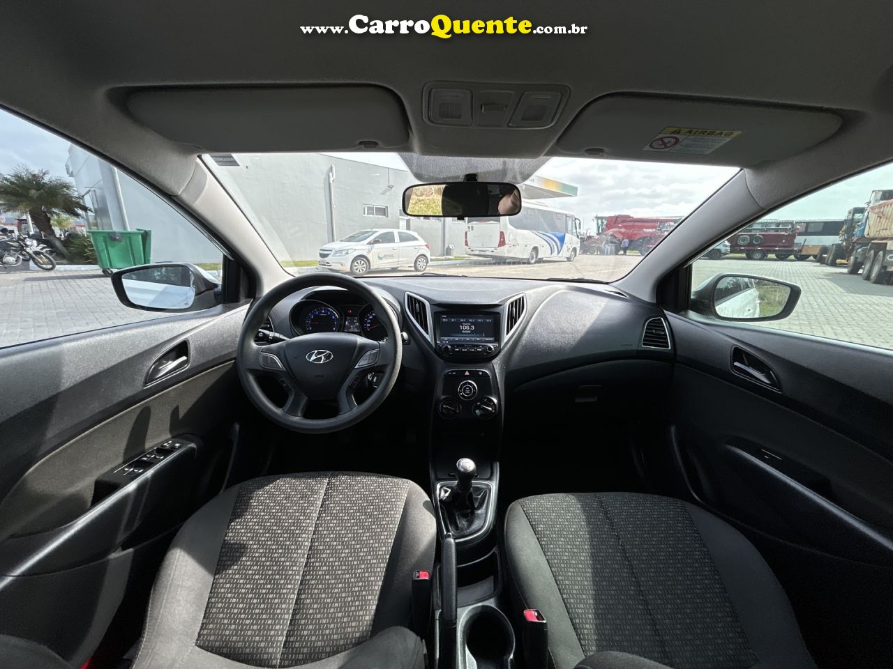HYUNDAI   HB20 COMF.C.PLUSC.STYLE 1.0 FLEX 12V   BRANCO 2018 1.0 FLEX - Loja