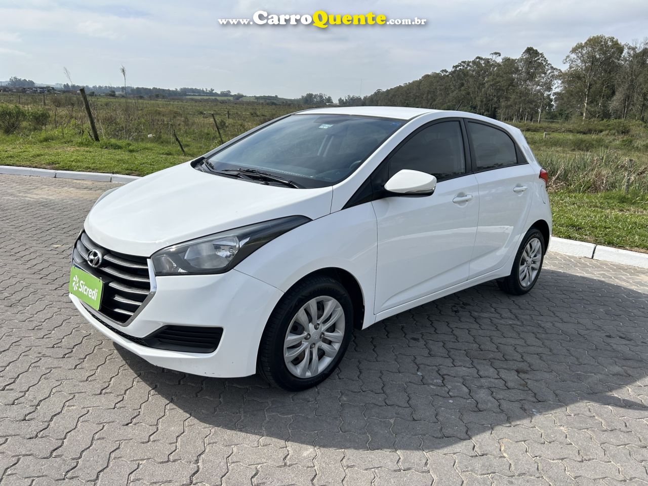 HYUNDAI   HB20 COMF.C.PLUSC.STYLE 1.0 FLEX 12V   BRANCO 2018 1.0 FLEX - Loja