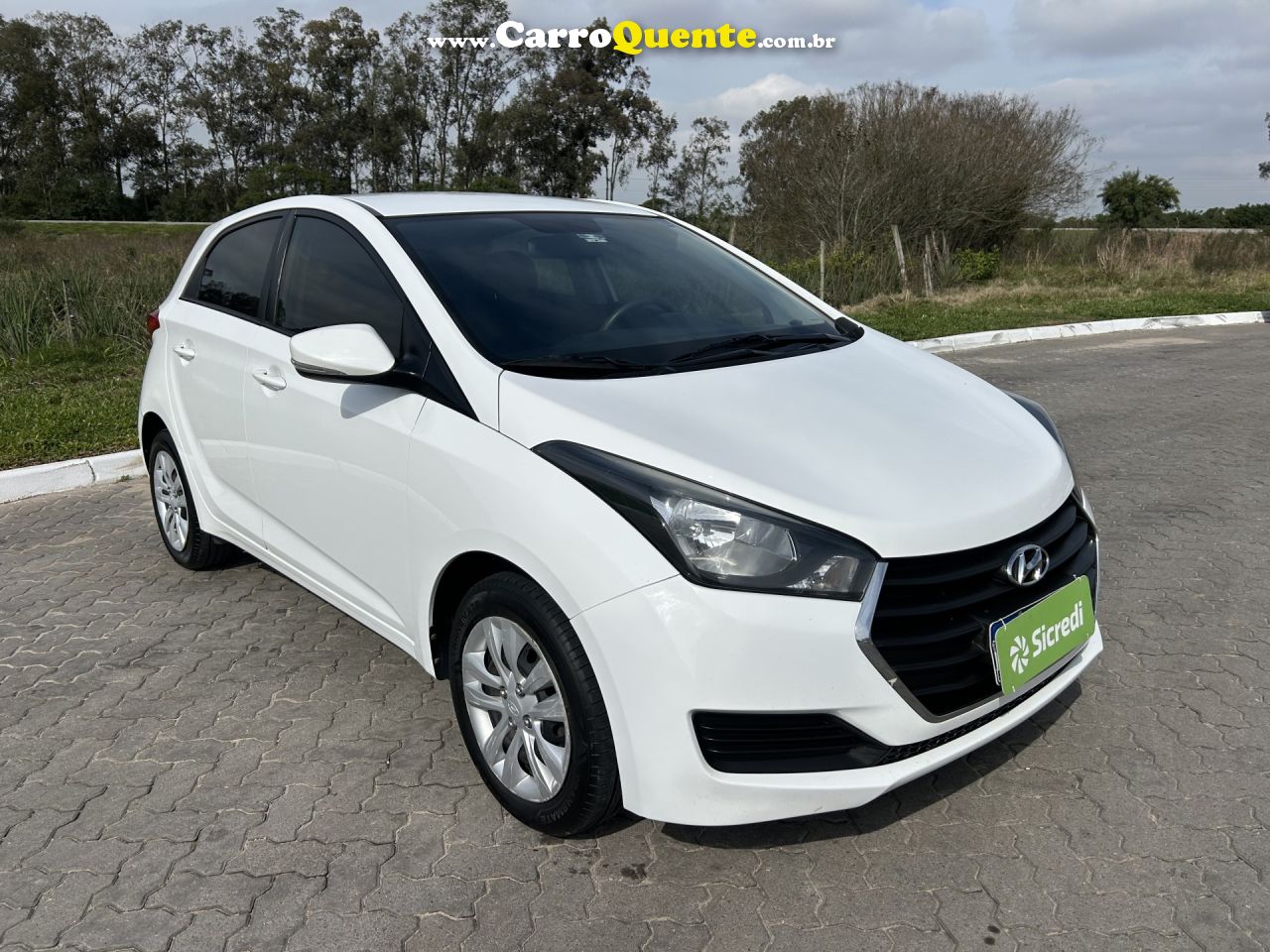 HYUNDAI   HB20 COMF.C.PLUSC.STYLE 1.0 FLEX 12V   BRANCO 2018 1.0 FLEX - Loja