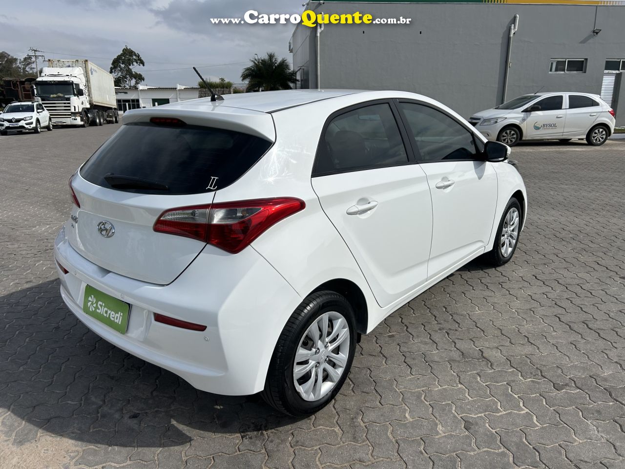 HYUNDAI   HB20 COMF.C.PLUSC.STYLE 1.0 FLEX 12V   BRANCO 2018 1.0 FLEX - Loja