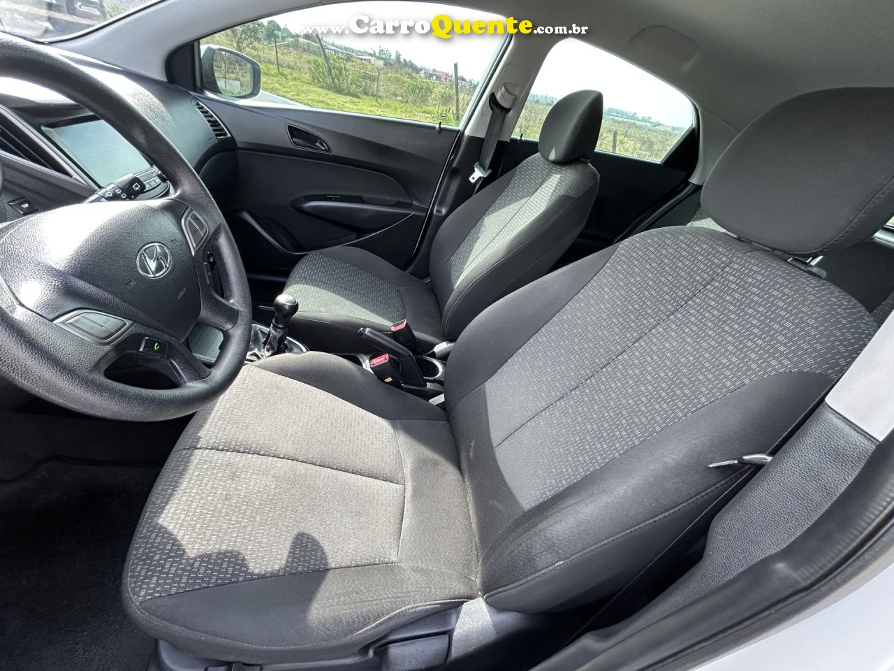 HYUNDAI   HB20 COMF.C.PLUSC.STYLE 1.0 FLEX 12V   BRANCO 2018 1.0 FLEX - Loja