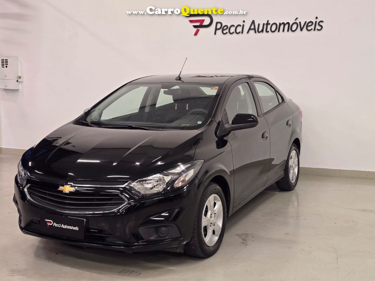 CHEVROLET   PRISMA SED. LT 1.4 8V FLEXPOWER 4P   PRETO 2019 1.4 FLEX - Loja