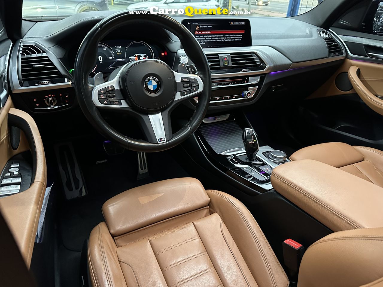 BMW   X3 M40I 3.0 TURBO V6  AUT.   PRETO 2019 3.0 GASOLINA - Loja