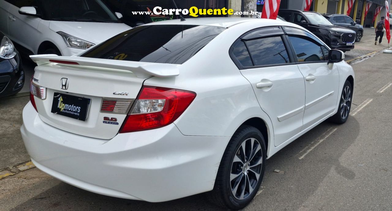 HONDA   CIVIC SEDAN LXR 2.0 FLEXONE 16V AUT. 4P   BRANCO 2015 2.0 FLEX - Loja
