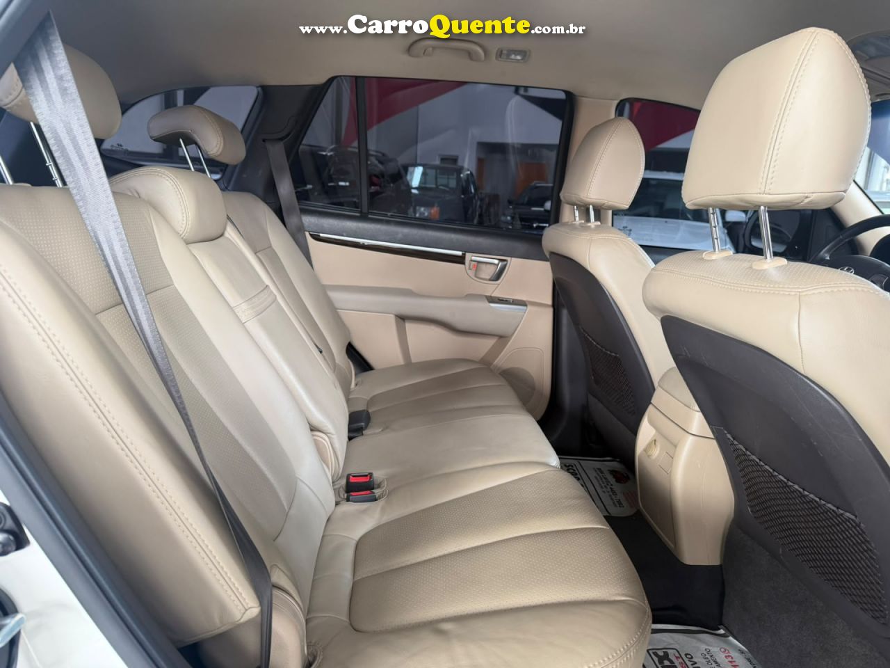 HYUNDAI   SANTA FE GLS 2.4 TIPTRONIC   BRANCO 2012 2.4 GASOLINA - Loja