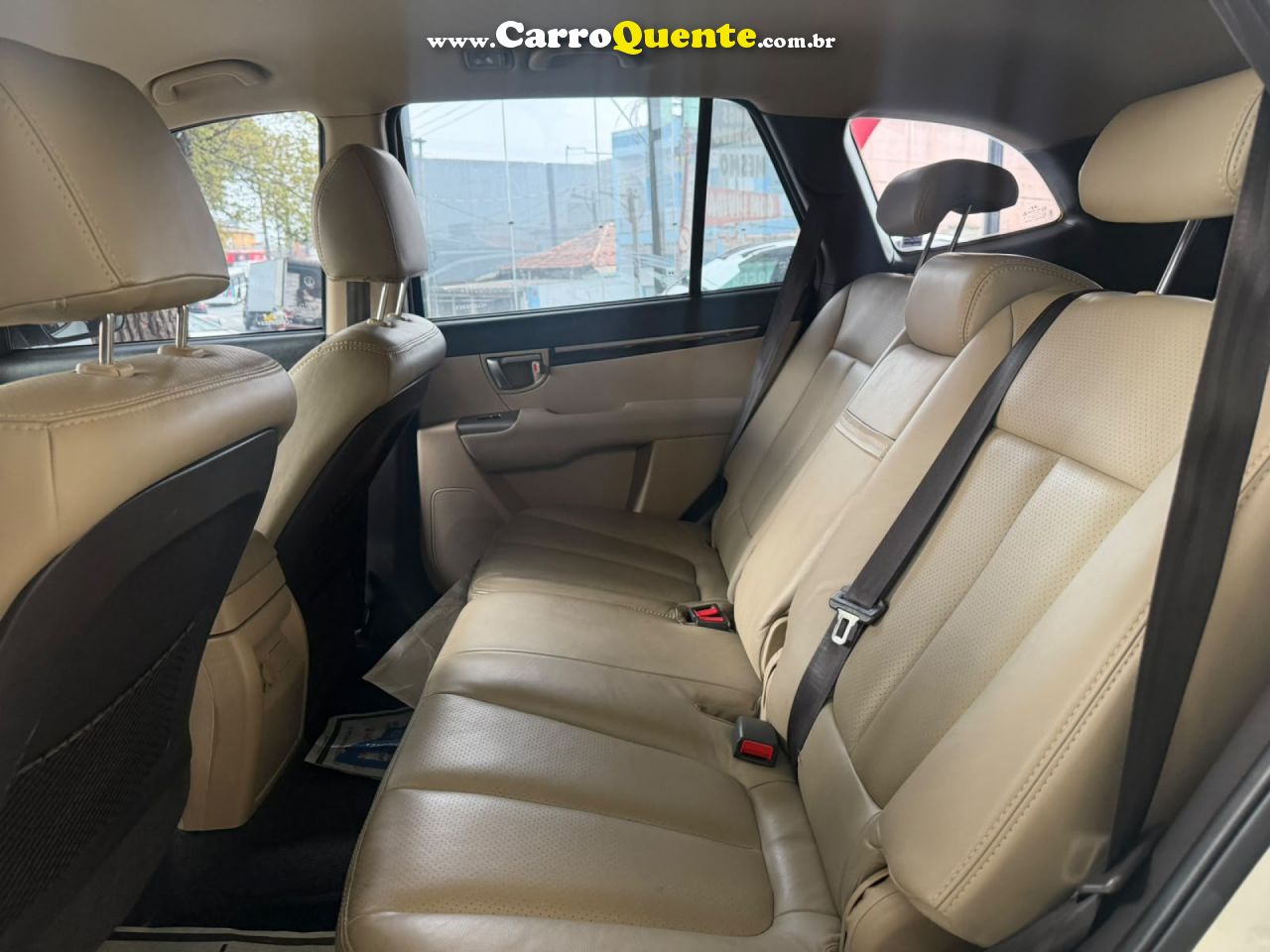 HYUNDAI   SANTA FE GLS 2.4 TIPTRONIC   BRANCO 2012 2.4 GASOLINA - Loja