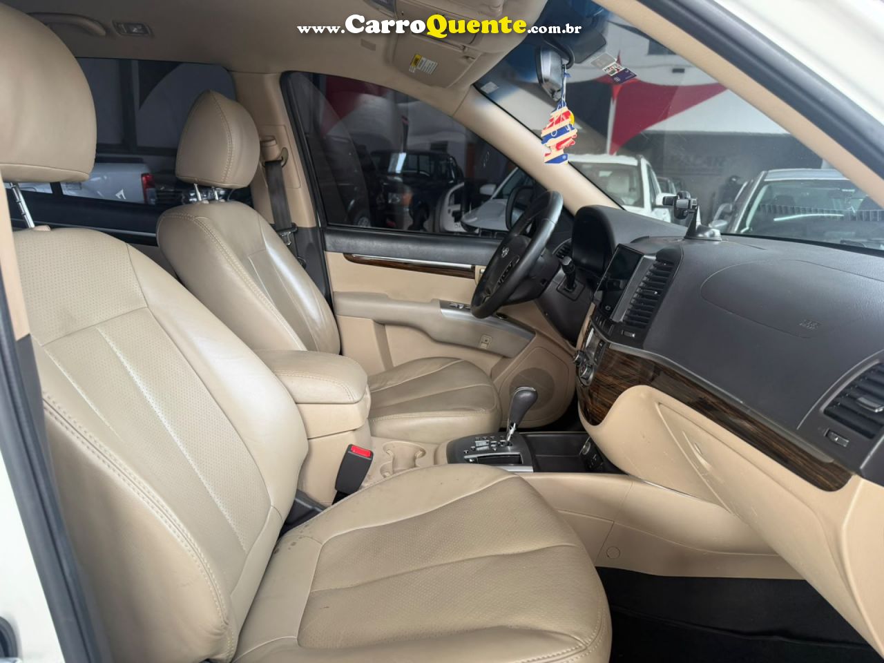 HYUNDAI   SANTA FE GLS 2.4 TIPTRONIC   BRANCO 2012 2.4 GASOLINA - Loja