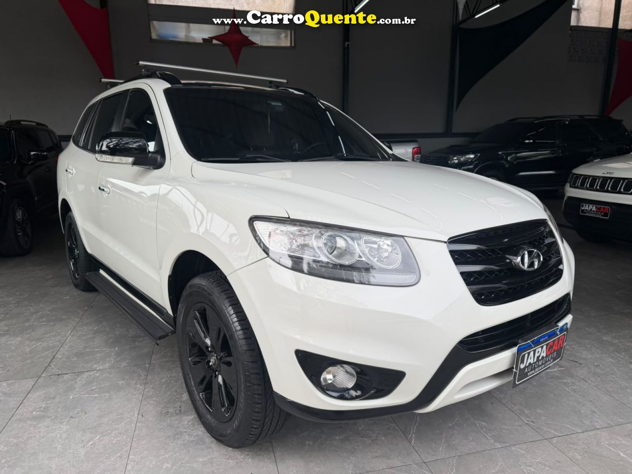 HYUNDAI   SANTA FE GLS 2.4 TIPTRONIC   BRANCO 2012 2.4 GASOLINA - Loja