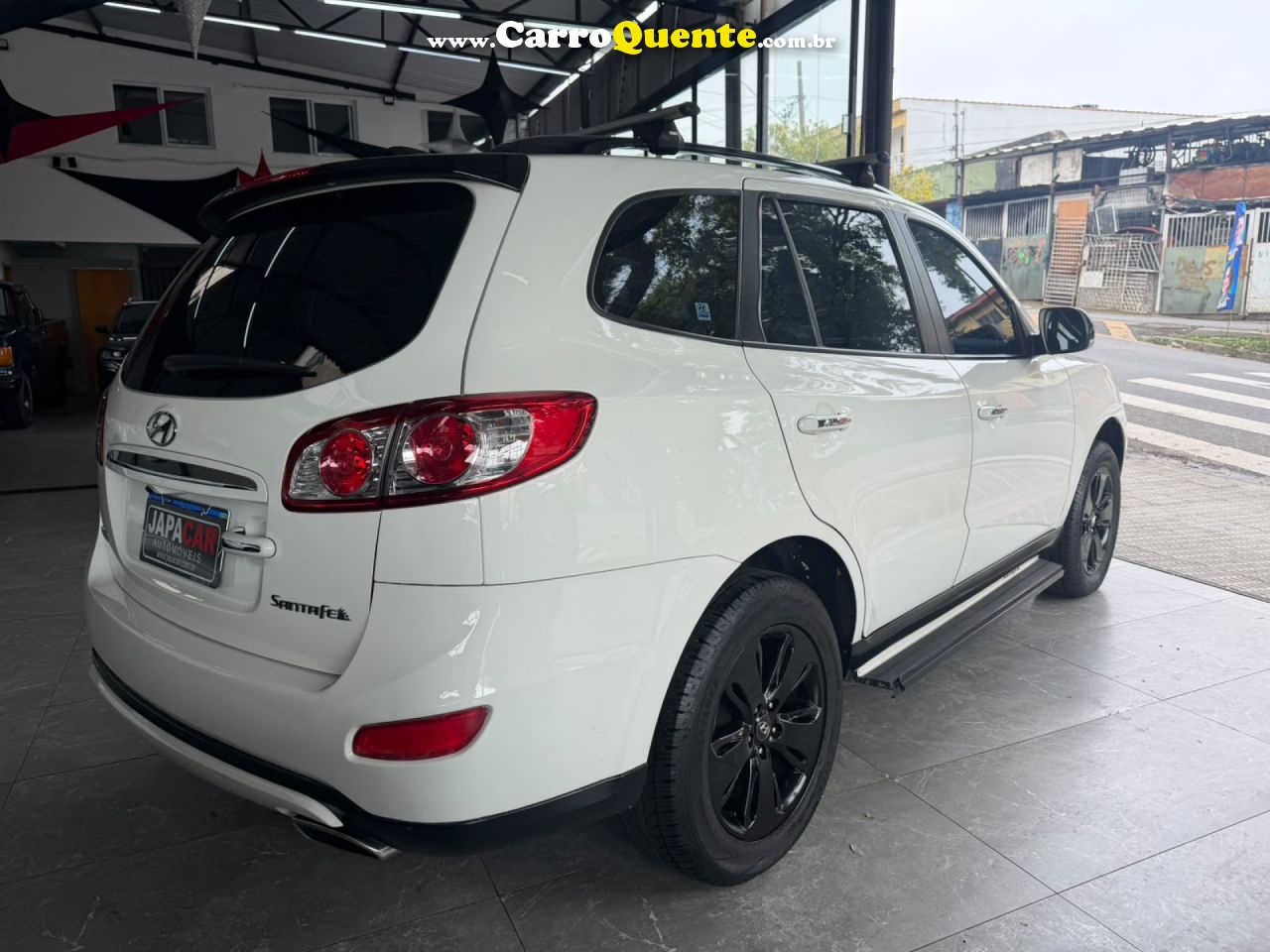 HYUNDAI   SANTA FE GLS 2.4 TIPTRONIC   BRANCO 2012 2.4 GASOLINA - Loja