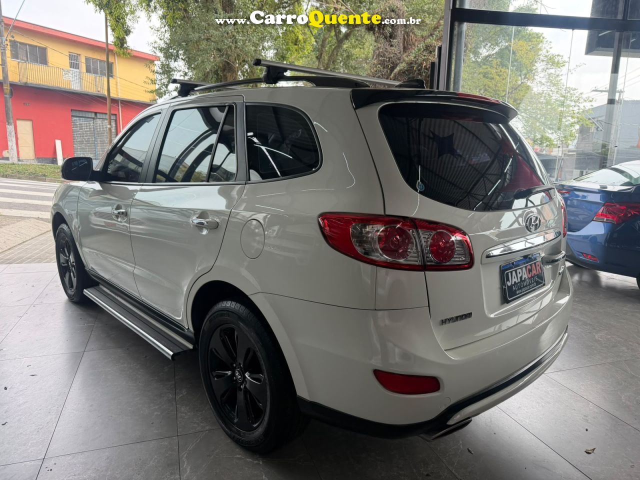HYUNDAI   SANTA FE GLS 2.4 TIPTRONIC   BRANCO 2012 2.4 GASOLINA - Loja