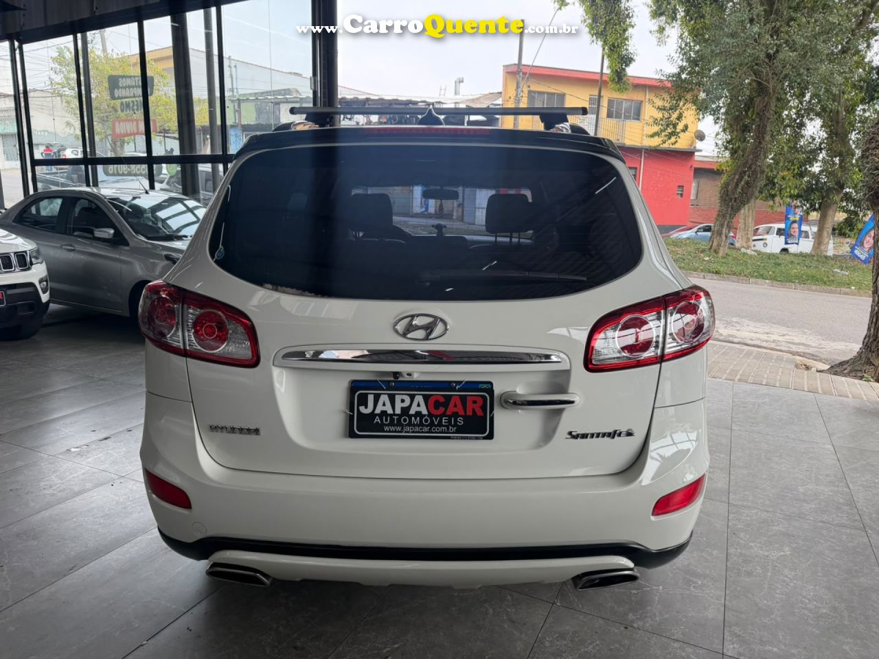 HYUNDAI   SANTA FE GLS 2.4 TIPTRONIC   BRANCO 2012 2.4 GASOLINA - Loja