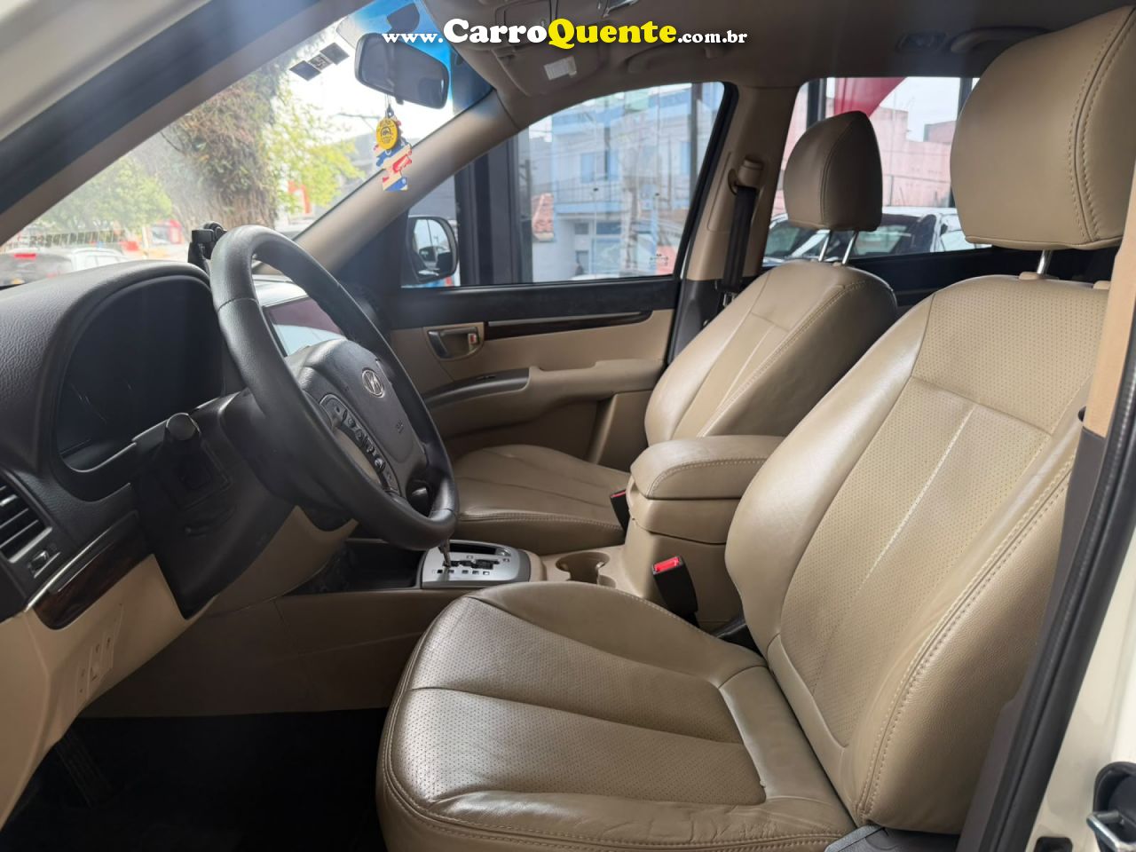 HYUNDAI   SANTA FE GLS 2.4 TIPTRONIC   BRANCO 2012 2.4 GASOLINA - Loja