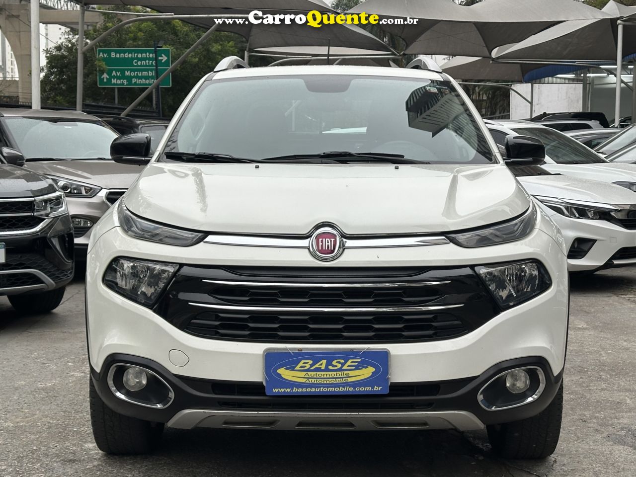 FIAT   TORO VOLCANO 2.0 16V 4X4 TB DIESEL AUT.   BRANCO 2019 2.0 TD DIESEL - Loja