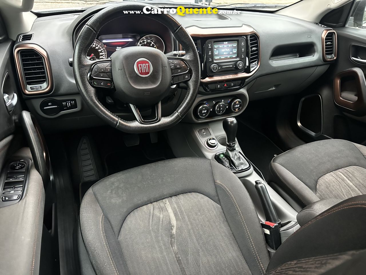 FIAT   TORO VOLCANO 2.0 16V 4X4 TB DIESEL AUT.   BRANCO 2019 2.0 TD DIESEL - Loja