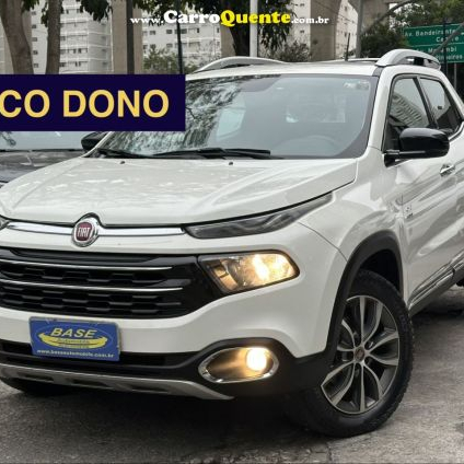 FIAT   TORO VOLCANO 2.0 16V 4X4 TB DIESEL AUT.   BRANCO 2019 2.0 TD DIESEL