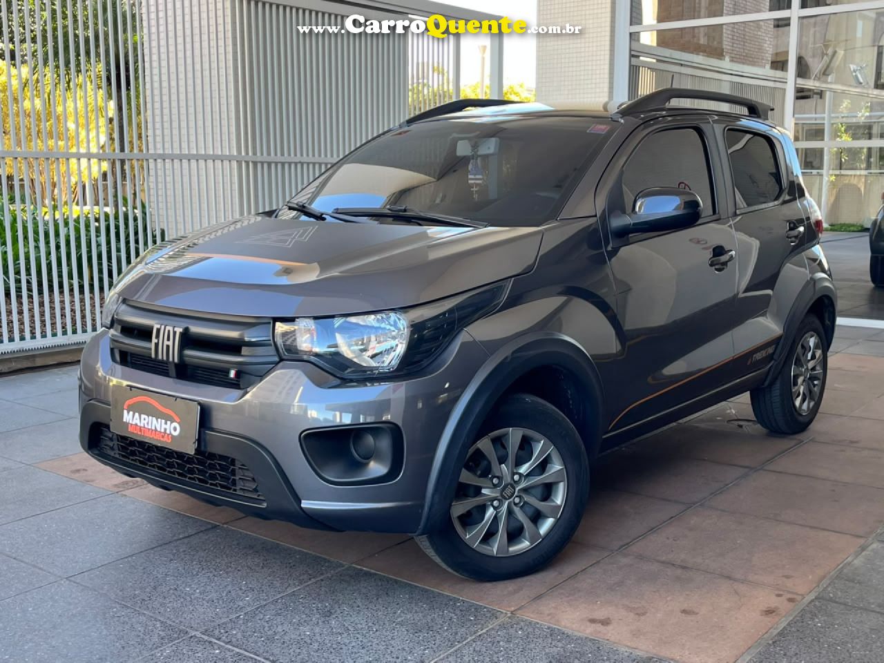 FIAT   MOBI TREKKING FLEX COMPLETO DE FABRICA UNICO DONO REVISOES CONCESSIONARIA   CINZA 2023 1.0 FLEX - Loja