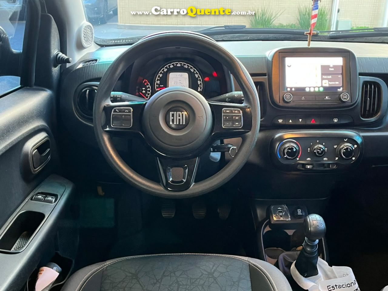 FIAT   MOBI TREKKING FLEX COMPLETO DE FABRICA UNICO DONO REVISOES CONCESSIONARIA   CINZA 2023 1.0 FLEX - Loja