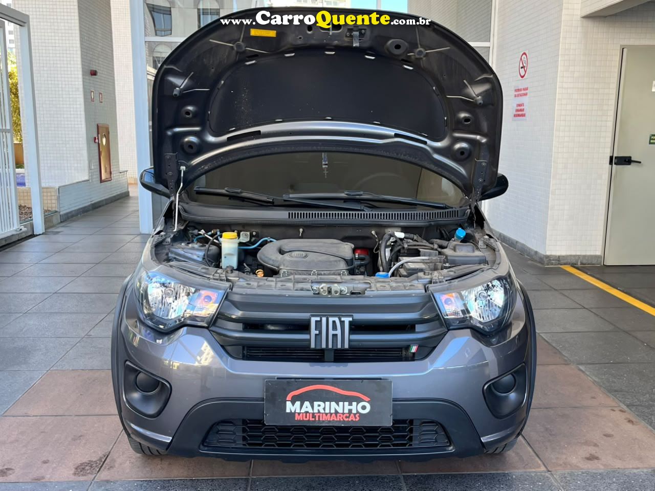 FIAT   MOBI TREKKING FLEX COMPLETO DE FABRICA UNICO DONO REVISOES CONCESSIONARIA   CINZA 2023 1.0 FLEX - Loja