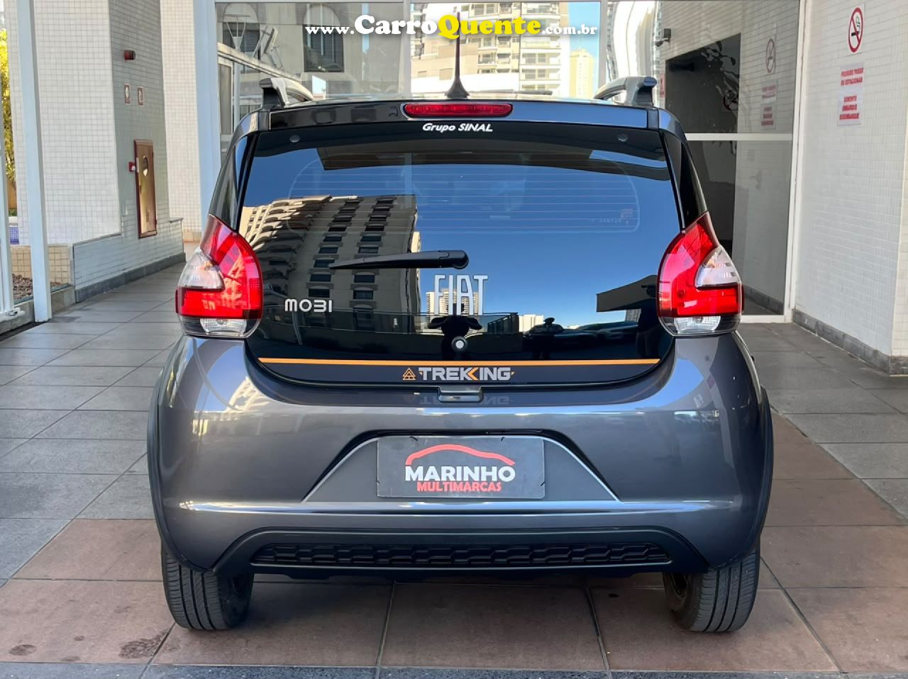 FIAT   MOBI TREKKING FLEX COMPLETO DE FABRICA UNICO DONO REVISOES CONCESSIONARIA   CINZA 2023 1.0 FLEX - Loja