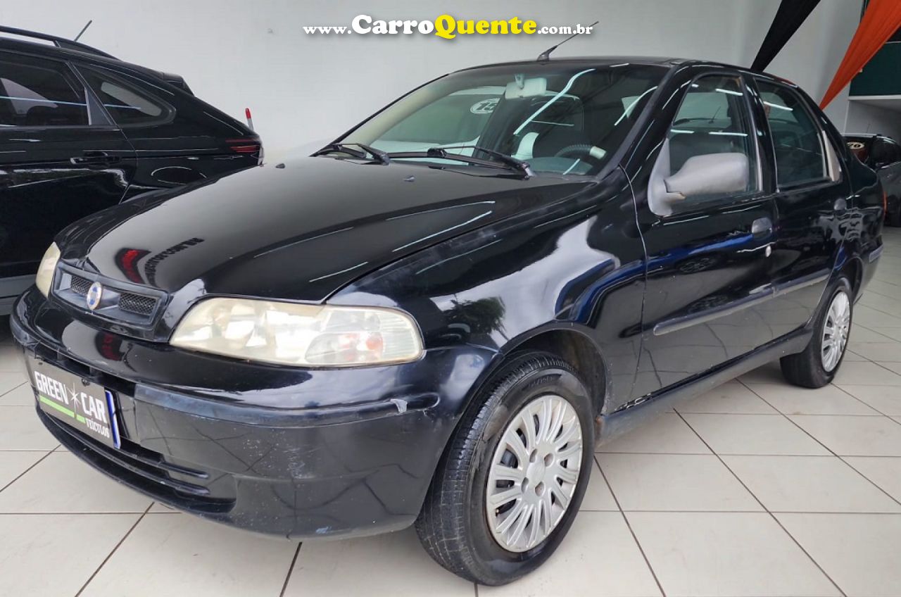 FIAT   SIENA 1.0 EX 1.0 MPI FIRE FIRE FLEX 8V   PRETO 2005 1.0 FLEX - Loja