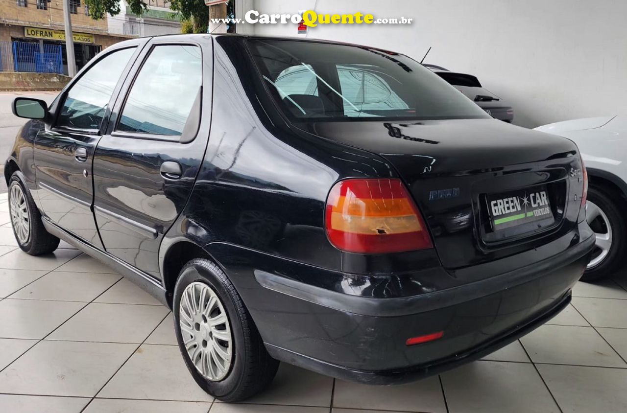 FIAT   SIENA 1.0 EX 1.0 MPI FIRE FIRE FLEX 8V   PRETO 2005 1.0 FLEX - Loja