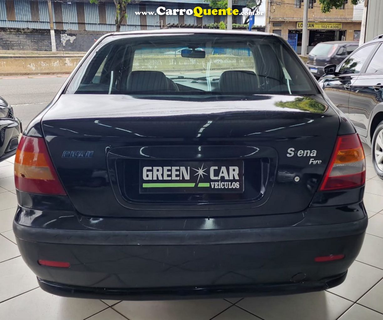 FIAT   SIENA 1.0 EX 1.0 MPI FIRE FIRE FLEX 8V   PRETO 2005 1.0 FLEX - Loja