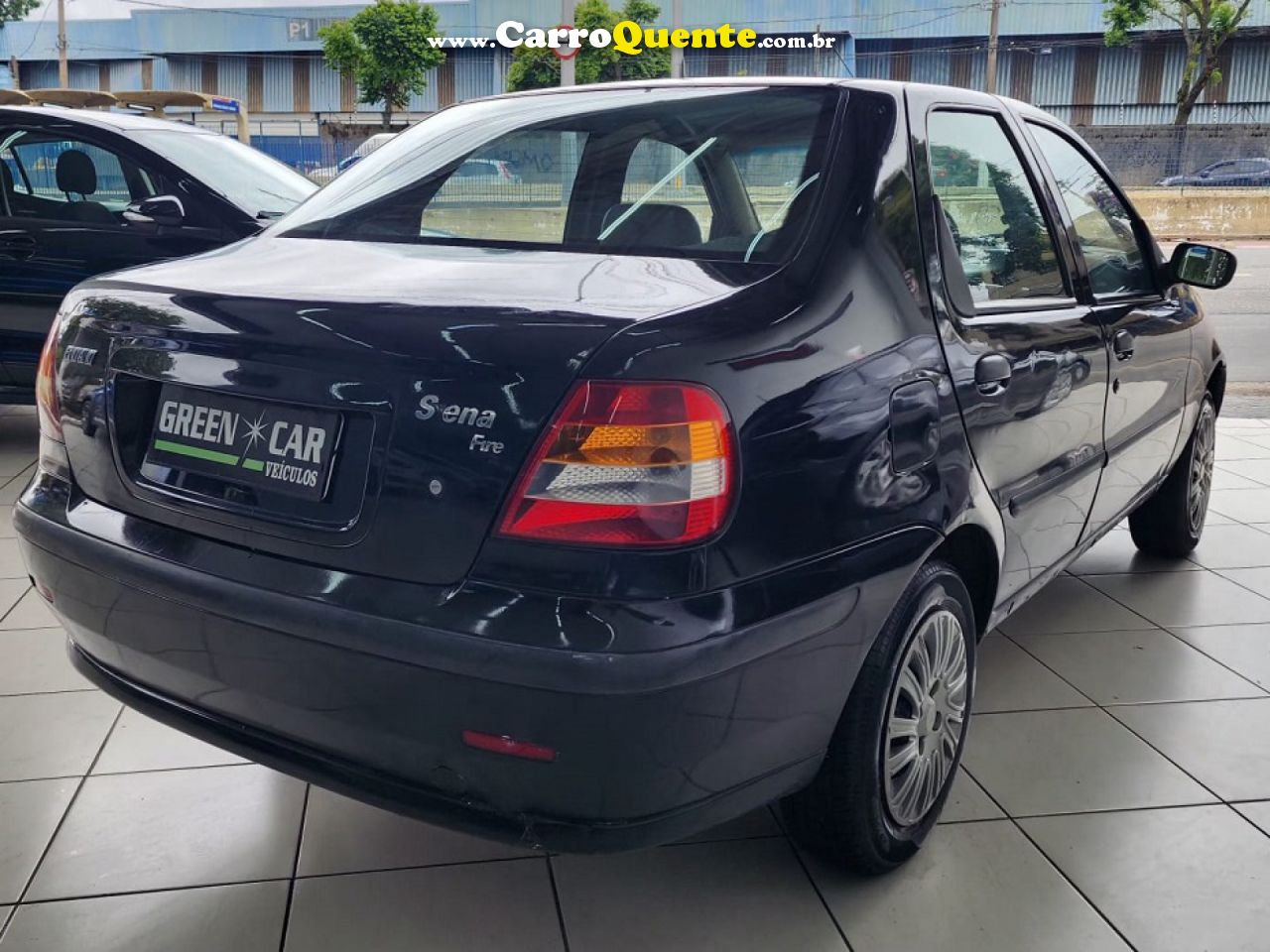 FIAT   SIENA 1.0 EX 1.0 MPI FIRE FIRE FLEX 8V   PRETO 2005 1.0 FLEX - Loja