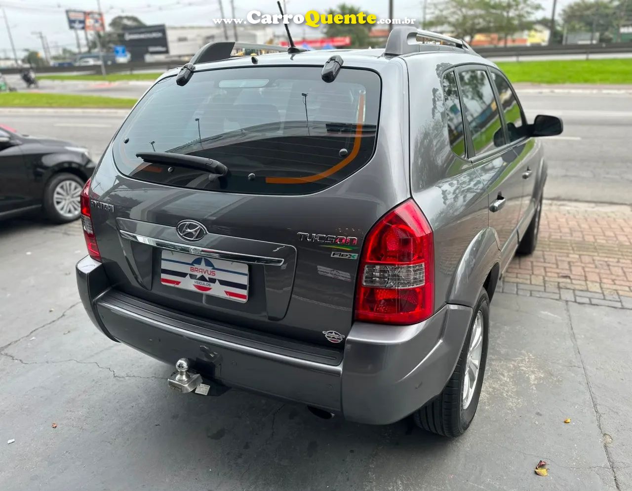HYUNDAI   TUCSON 2.0 16V FLEX AUT.   CINZA 2017 2.0 FLEX - Loja