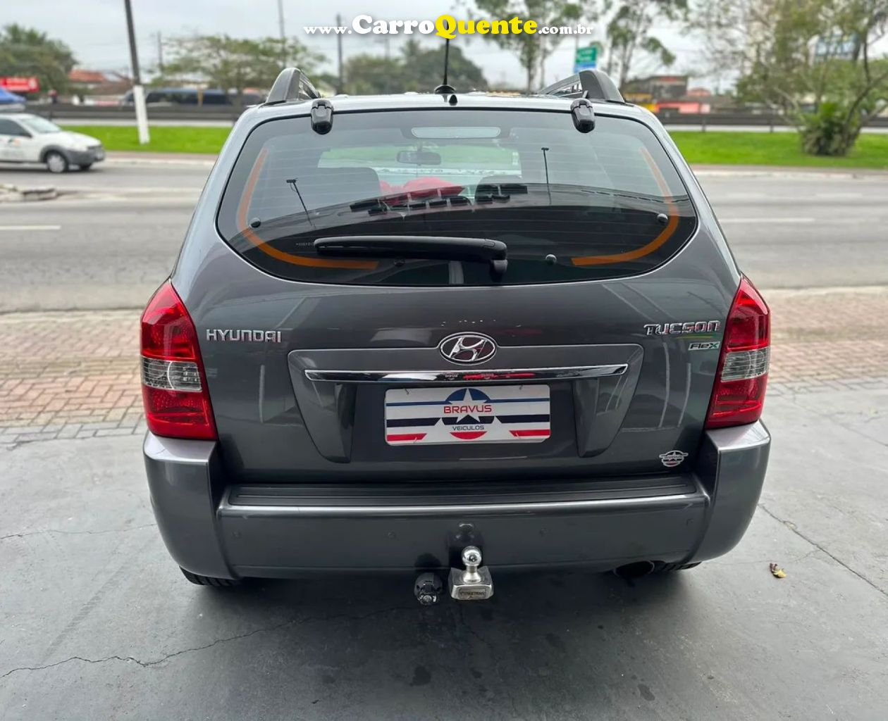 HYUNDAI   TUCSON 2.0 16V FLEX AUT.   CINZA 2017 2.0 FLEX - Loja