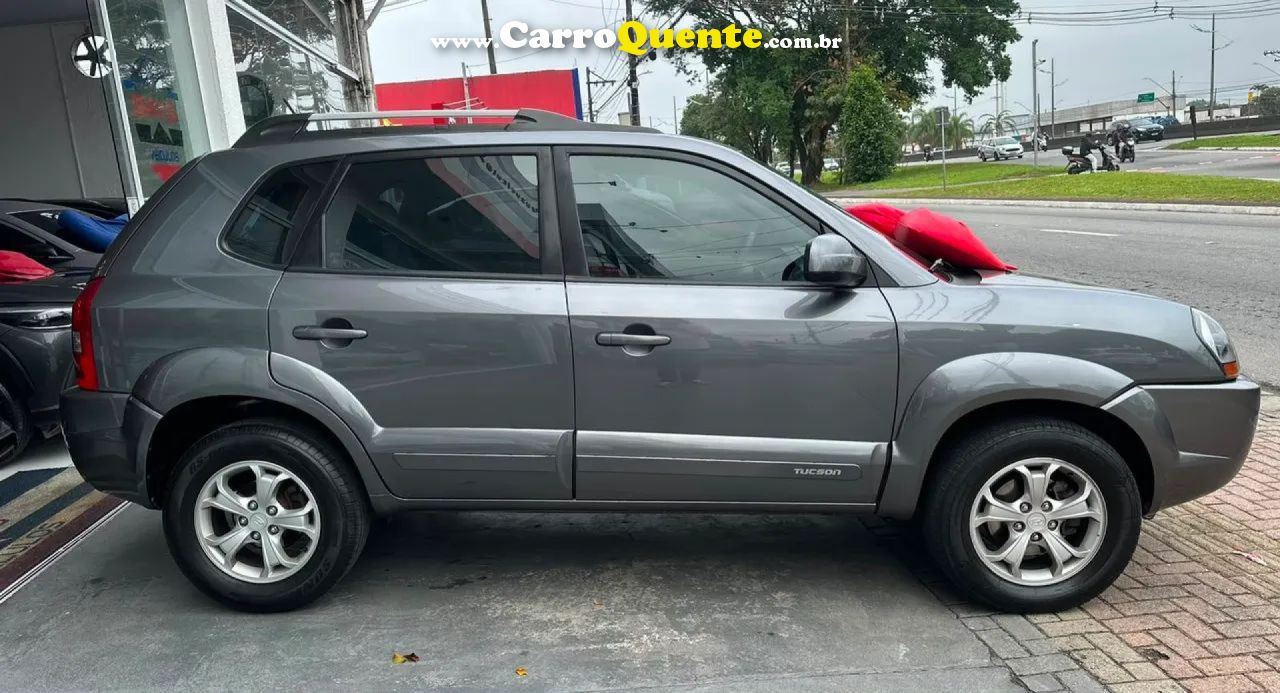 HYUNDAI   TUCSON 2.0 16V FLEX AUT.   CINZA 2017 2.0 FLEX - Loja