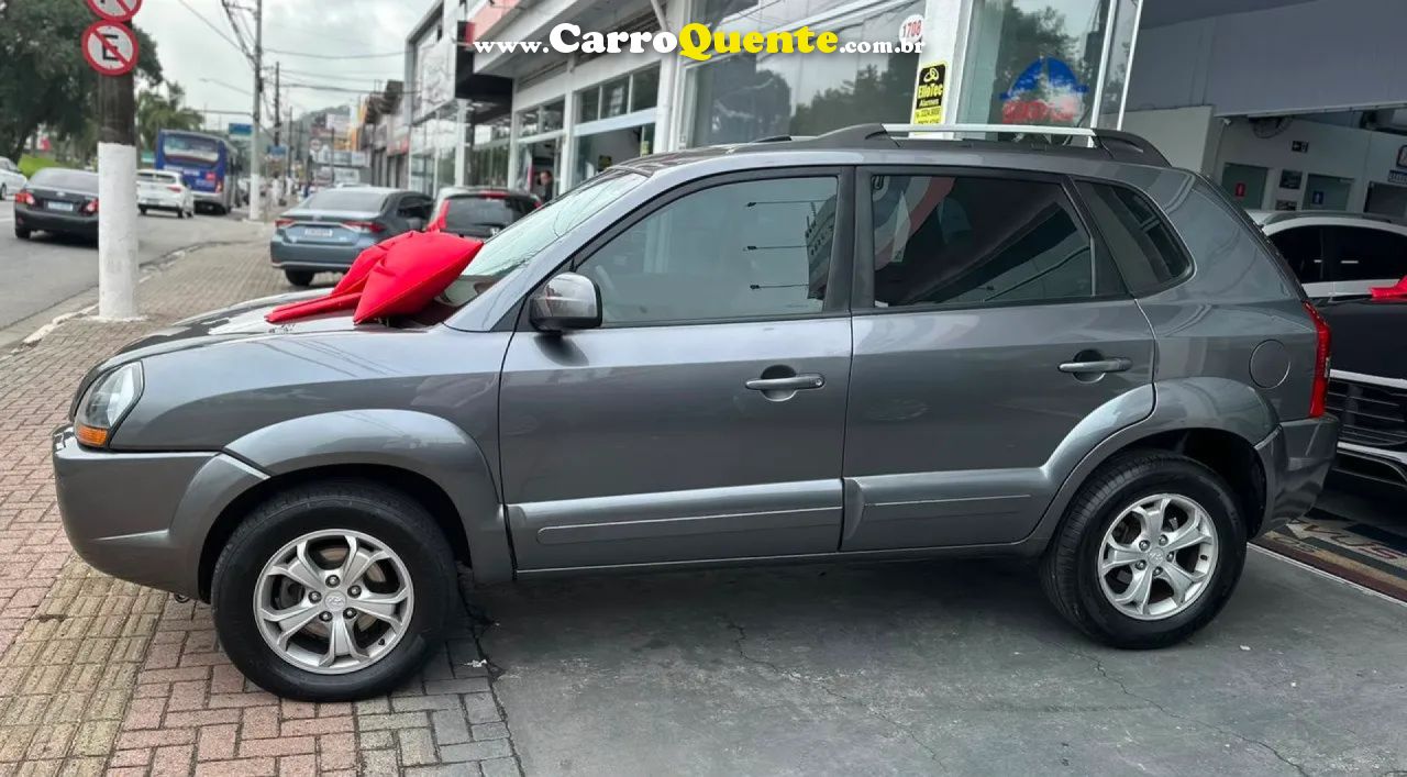 HYUNDAI   TUCSON 2.0 16V FLEX AUT.   CINZA 2017 2.0 FLEX - Loja
