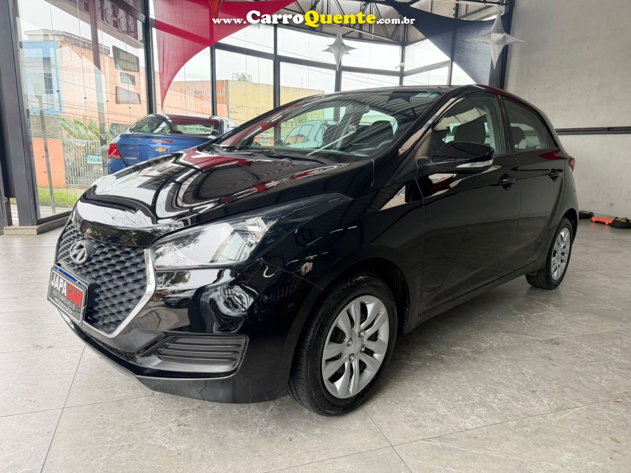 HYUNDAI   HB20S C.PLUSC.STYLE 1.6 FLEX 16V MEC.4P   PRETO 2019 1.6 FLEX - Loja