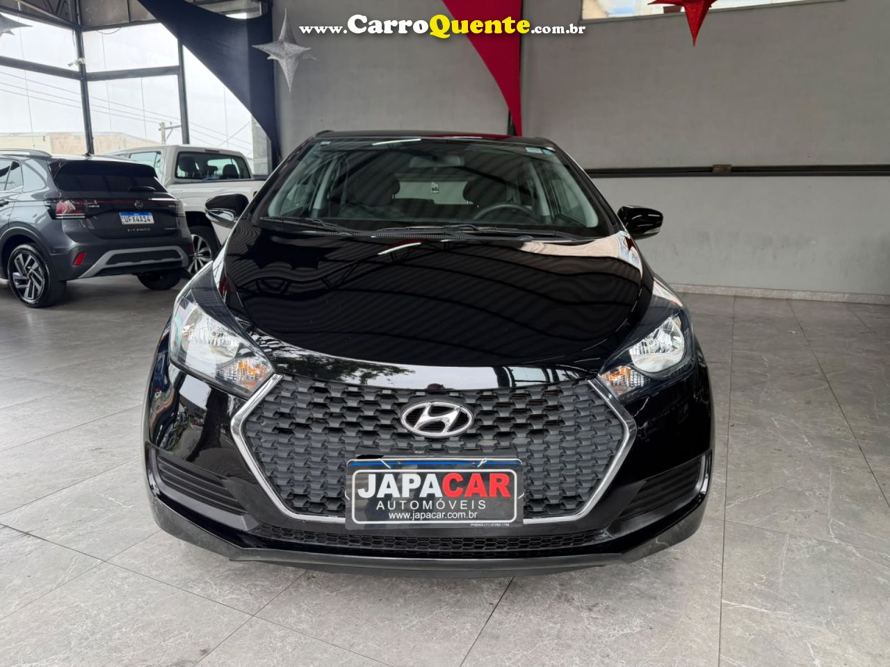 HYUNDAI   HB20S C.PLUSC.STYLE 1.6 FLEX 16V MEC.4P   PRETO 2019 1.6 FLEX - Loja