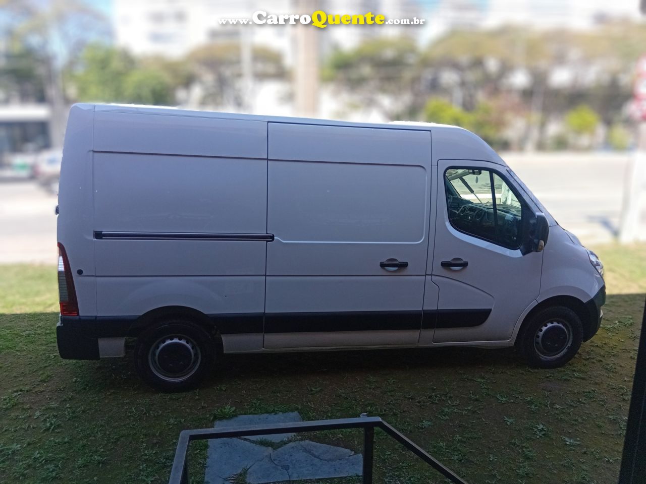 RENAULT   MASTER 2.3 DCI GRAND FURGÃO16V DIESEL   BRANCO 2021 2.3 DIESEL - Loja