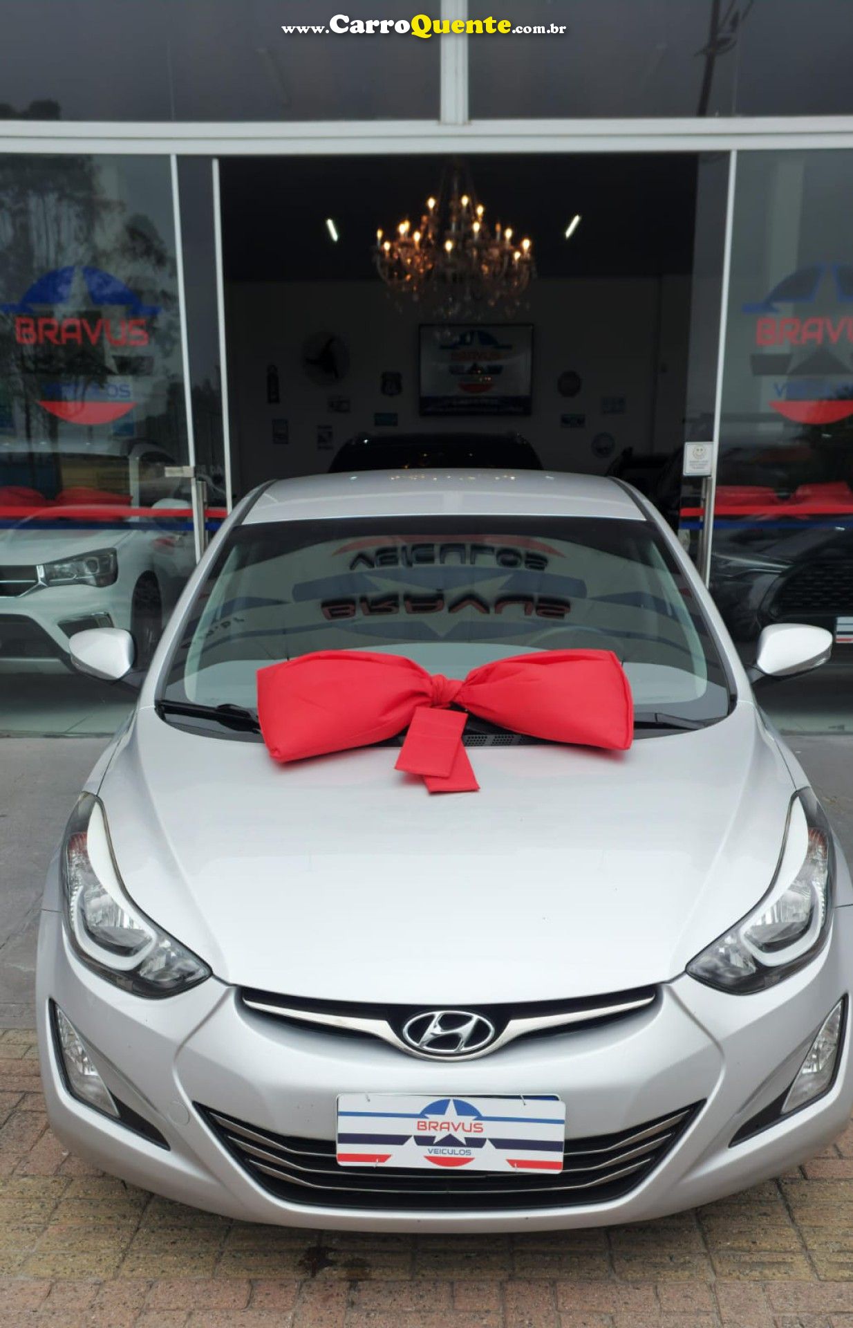 HYUNDAI   ELANTRA GLS 2.0 16V FLEX AUT.   PRATA 2016 2.0 FLEX - Loja
