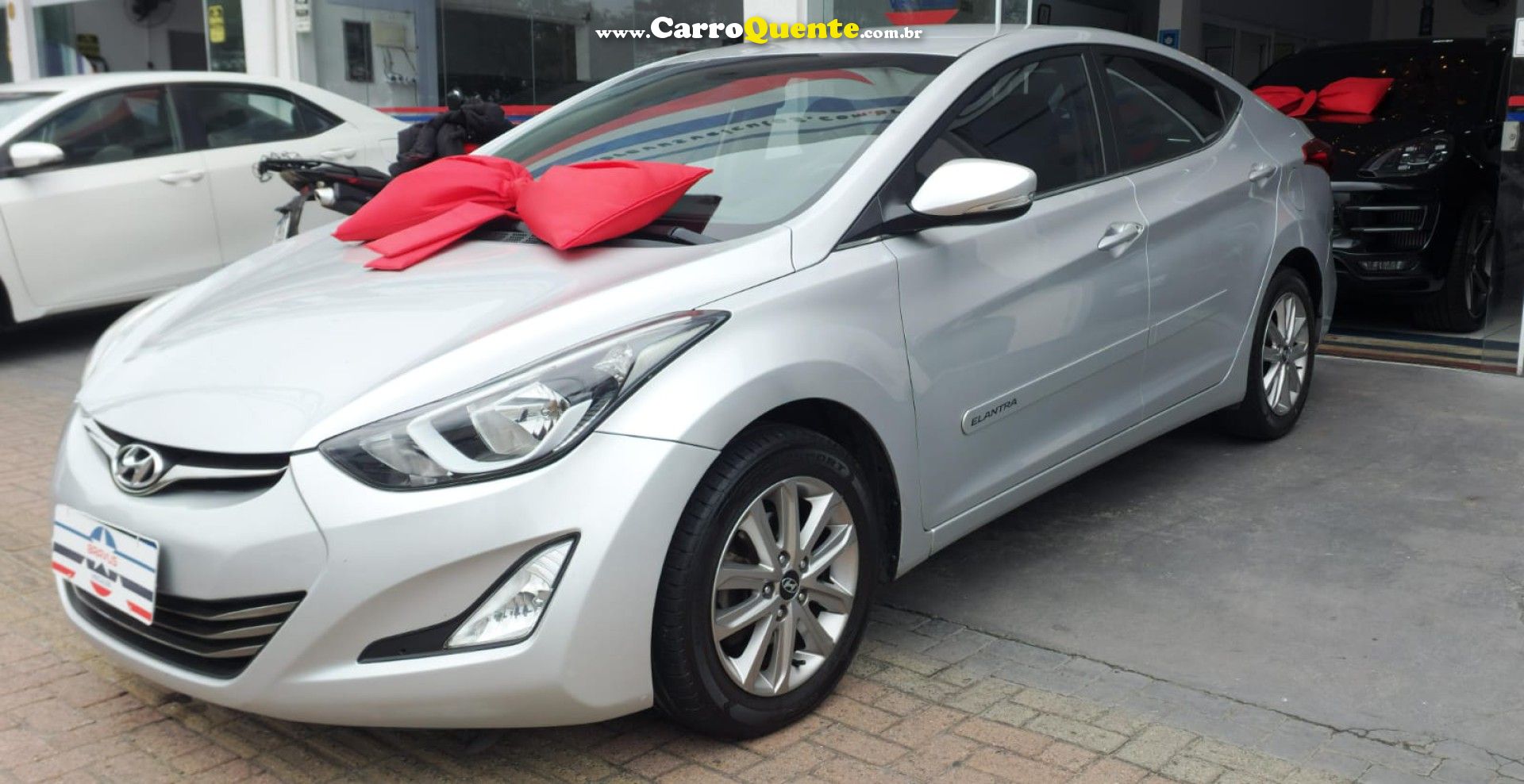 HYUNDAI   ELANTRA GLS 2.0 16V FLEX AUT.   PRATA 2016 2.0 FLEX - Loja