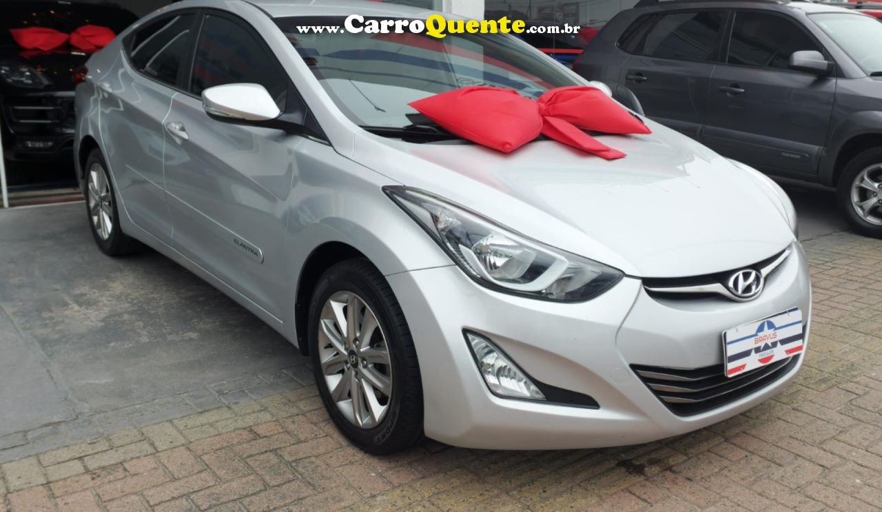 HYUNDAI   ELANTRA GLS 2.0 16V FLEX AUT.   PRATA 2016 2.0 FLEX - Loja