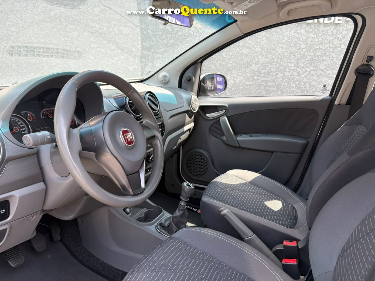 FIAT   PALIO ATTRACTIVE 1.0 EVO FIRE FLEX 8V 5P   BRANCO 2016 1.0 FLEX - Loja